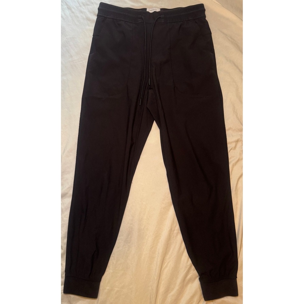 Italic Tech Jogger Pants Mens Small Black Lightweight Streetwear‎ Activewear
